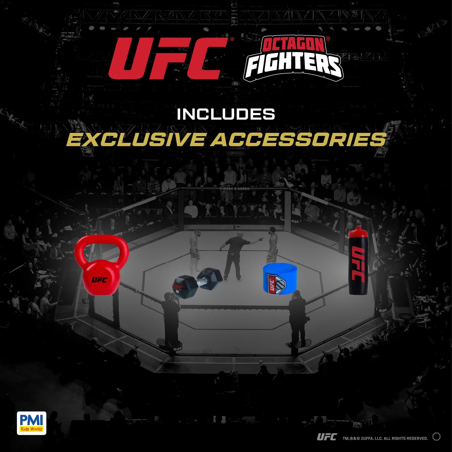 PMI UFC figures Ortega offer signature pose accuracy for action-inspired desk décor