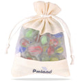 PMLAND cats eyes glass marbles set for sling shot play, durable and colorful.