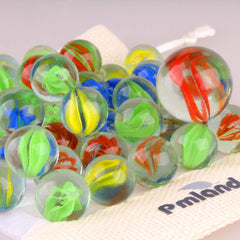 PMLAND sling shot ammo in four colors for family fun and accuracy.
