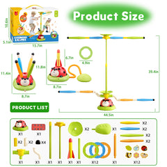 Pobaiyi 5 in 1 jump toy suitable for indoor or outdoor play.