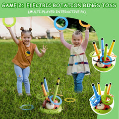 Pobaiyi 5 in 1 jump toy obstacle avoidance with adjustable height play.