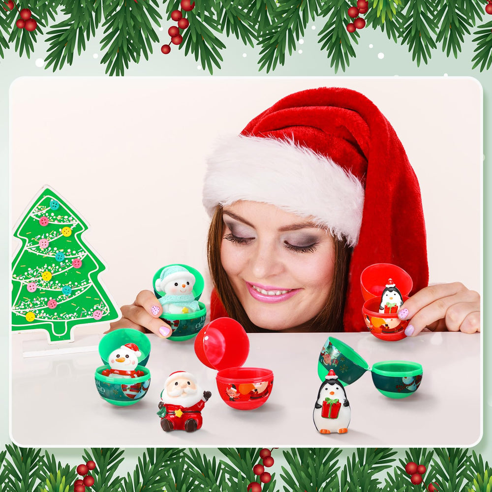 Poen Christmas Eggs great party favors for celebrations