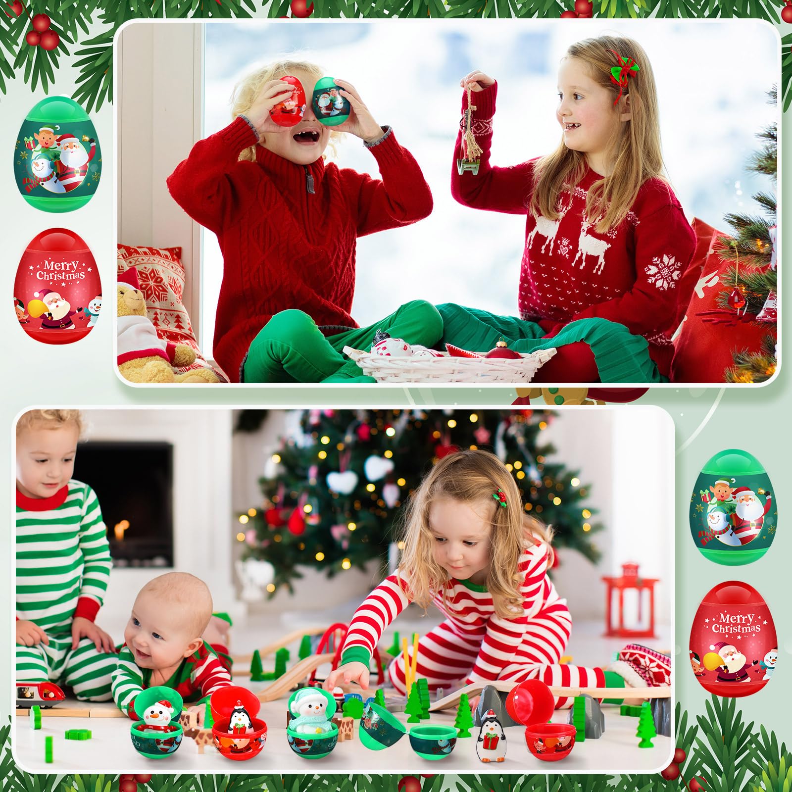 Poen Christmas Eggs kid-friendly stocking stuffers