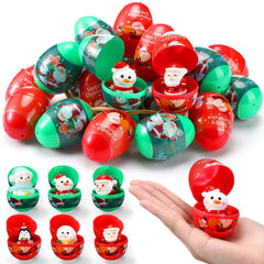 Poen Christmas Eggs 32-pack outside packaging enhances festive atmosphere
