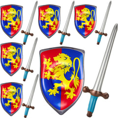 Poen inflatable sword for safe, imaginative knight play at parties.