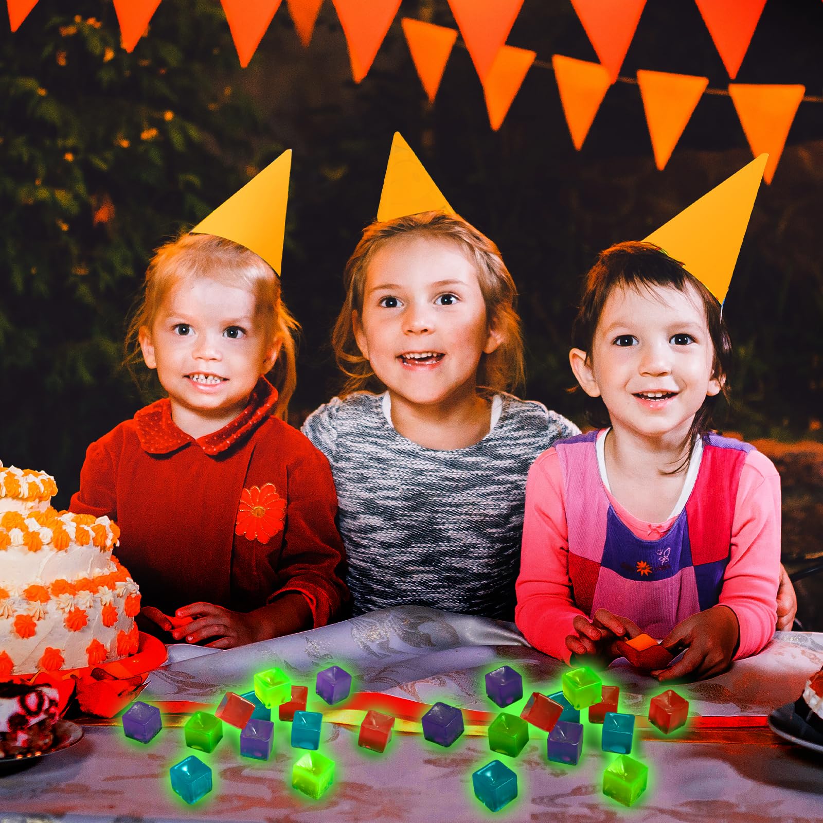 Poen vibrant color cubes brighten routines and soothe nerves.