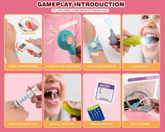 POFJOEQ 32-piece set fosters collaborative play and storytelling