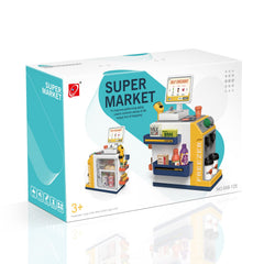 POFJOEQ cash register assembly and storage keeps play area organized