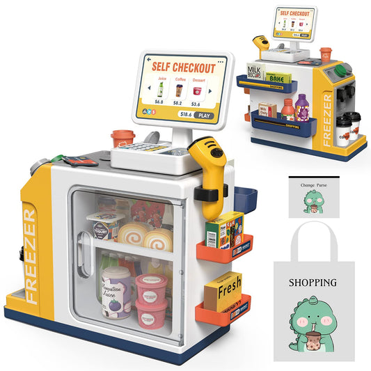 POFJOEQ cash register playset main unit inspires imaginative shopping sessions