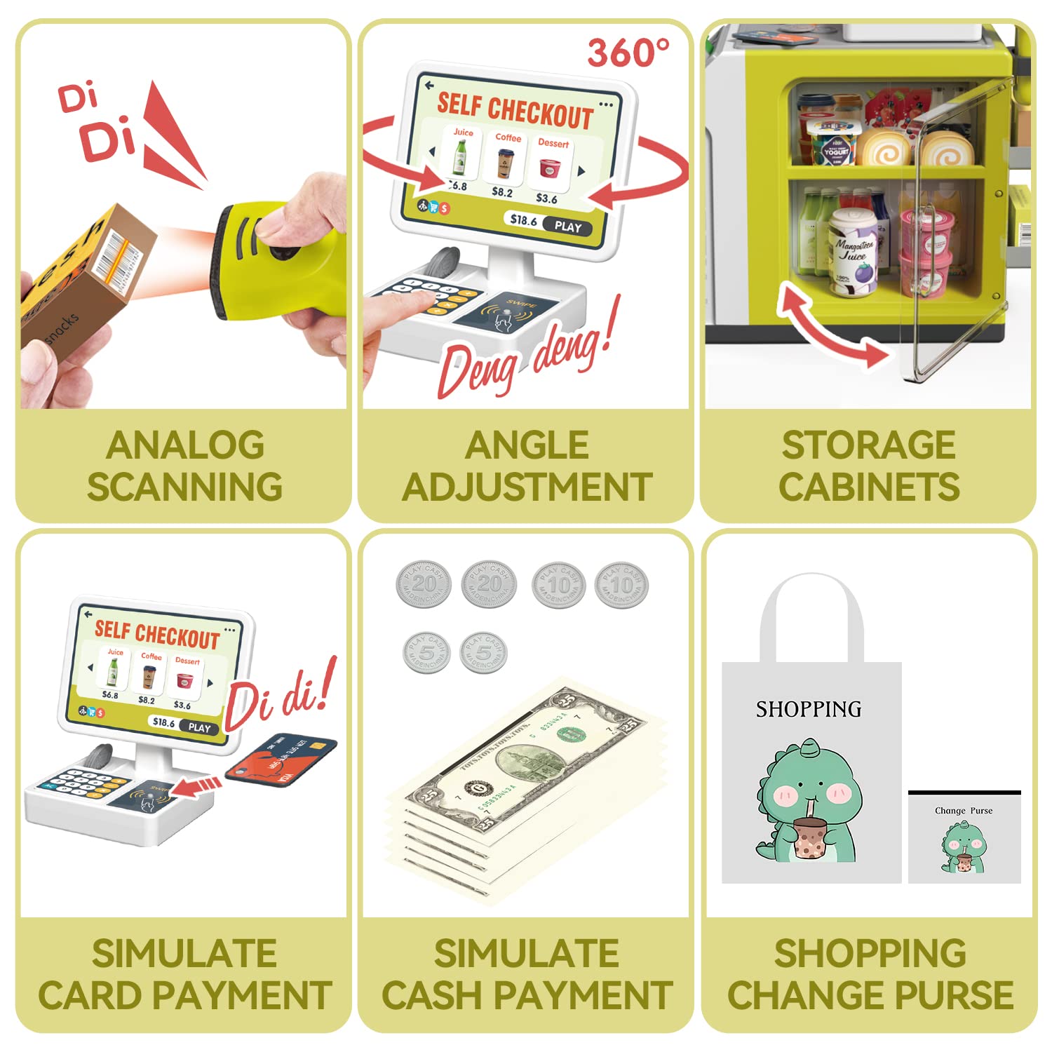 POFJOEQ credit card play accessory supports early payment concept exploration.