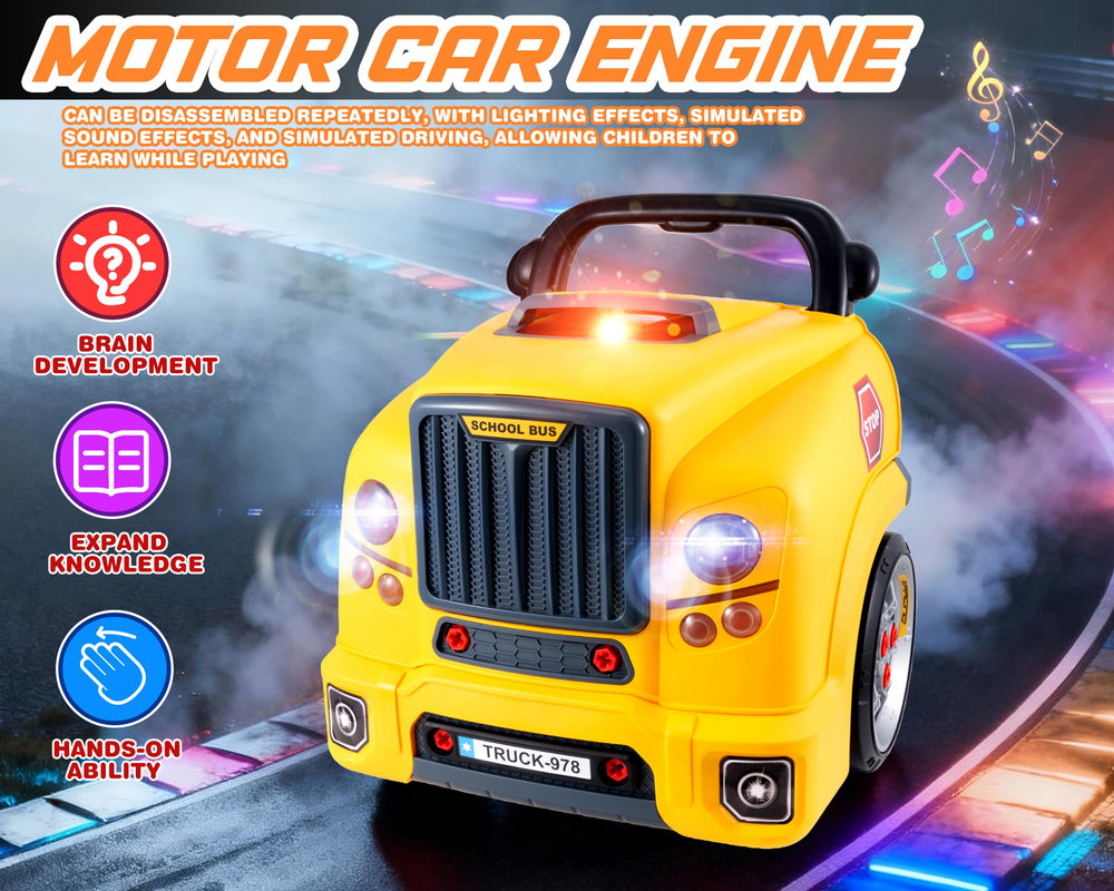 POFJOEQ engine repair play set encourages imaginative engineering and role play