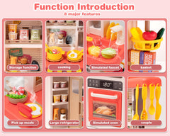 POFJOEQ pretend-chef role-play boosts imagination and social interaction.