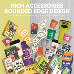 POFJOEQ play food assortment adds imaginative snack-based role play.