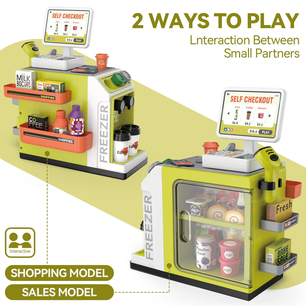 POFJOEQ play money and coins for realistic budgeting and counting practice.