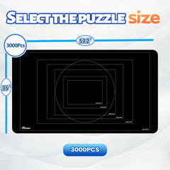 Pohxev Puzzle Mat Roll Up protects from dust and spills during puzzling.