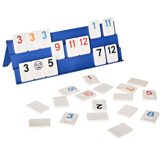 Three-tier foldable rack by Point Games for organized rack setup