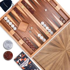 Pointworks includes dice and doubling cube for complete play