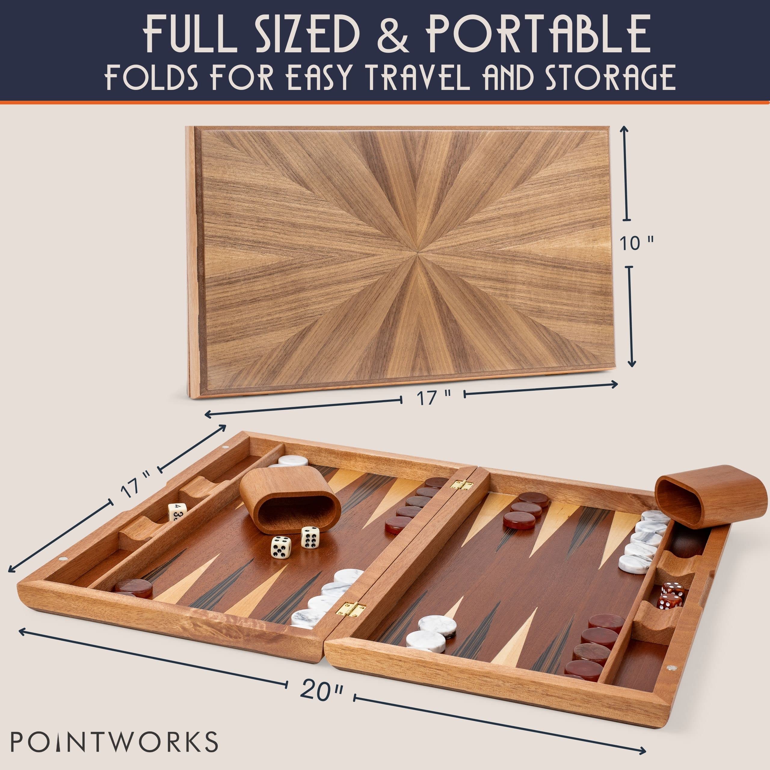 Pointworks Sapele wood inlay detail on case highlights artisanal craftsmanship