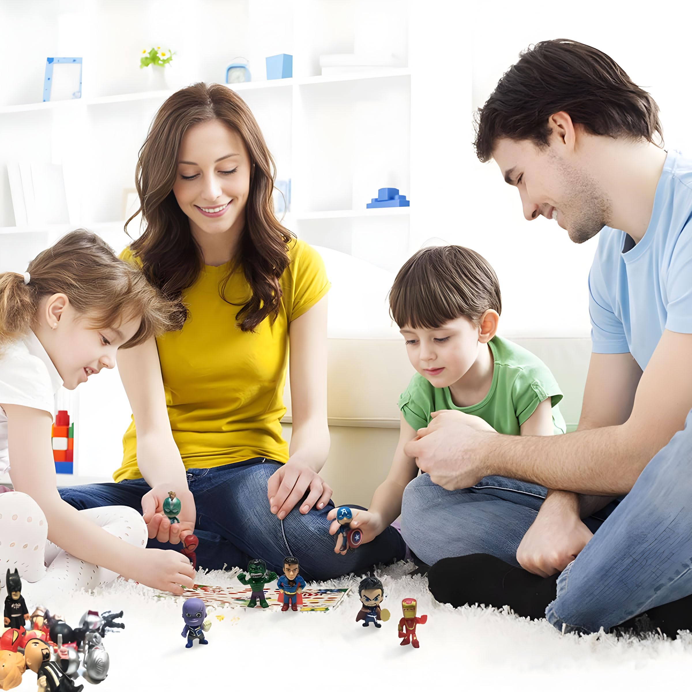 POIUYT 20-piece hero toy set enhances party décor and gifts