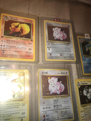 Pokémon first edition or shadowless cards included for rarity appeal