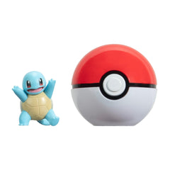 2-inch Squirtle battle figure compatible with Clip N Go Poké Ball.