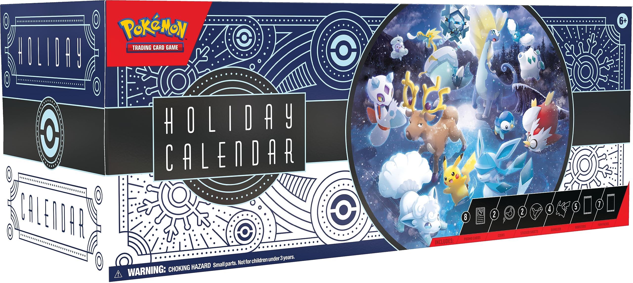 Pokémon 2023 Holiday Calendar cover for seasonal gifting and display