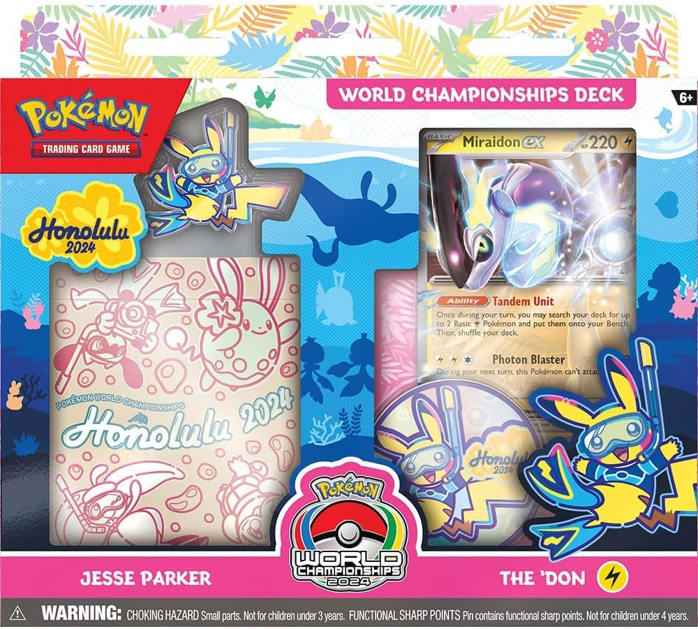 Pokemon 2024 World Championships booklet with quick rules and tips.