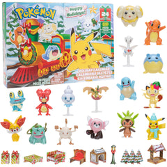 Pokémon 2025 Advent Calendar box showing daily surprise doors for kids