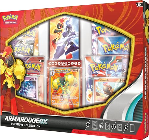 Pokemon Armarouge ex accessories package for protecting and organizing cards.