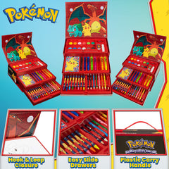 Pokémon Art Set paints are washable for mess-free creativity and learning.