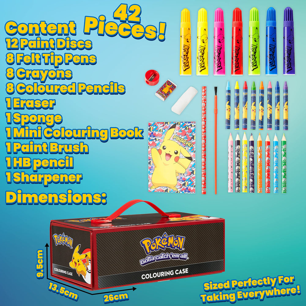 Pokémon Art Set Pikachu designs spark imaginative drawing sessions for kids.