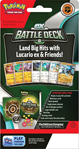 Pokemon Battle Deck rules booklet guides setup and play flow.