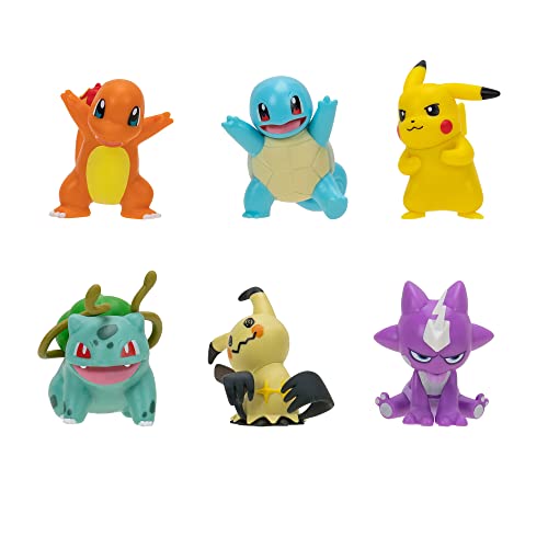 Pokémon Battle Figure 6 Pack Squirtle 2-Inch for action-packed water-type moments.
