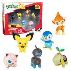 Pokemon Battle Figure Set: Pichu figure ready for action-packed playtime