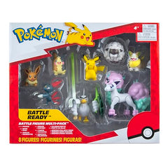 Pokémon Battle Ready 8-Pack Eevee 2in figure ready for imaginative adventures