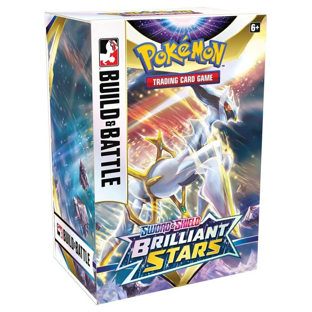 Pokemon Brilliant Stars Build and Battle Box packaging, ideal for gifting and travel.