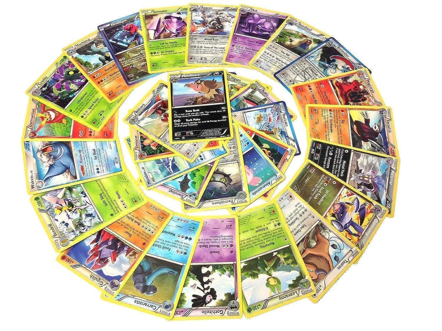 Pokemon cards pack shot showing a 25-card no-duplicates collection for easy planning.