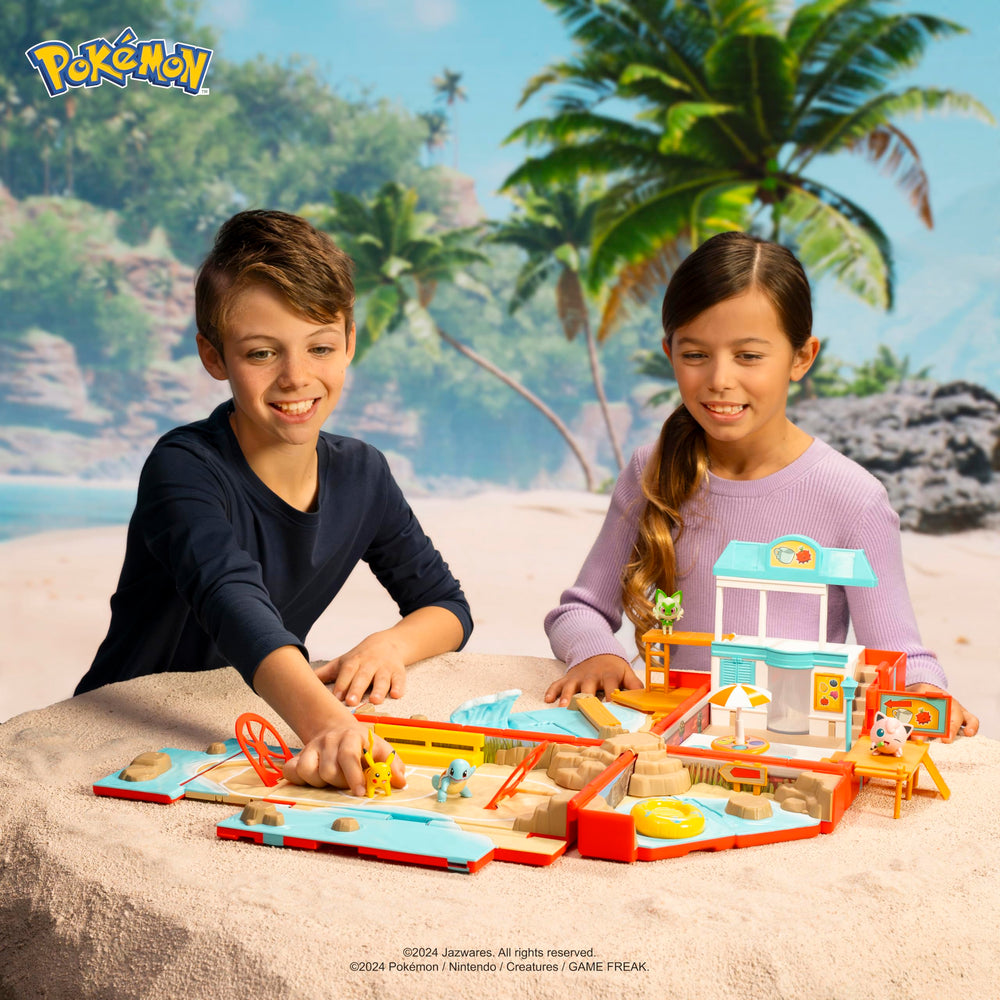 Pokémon Carry Case rock wall for beach gym battles