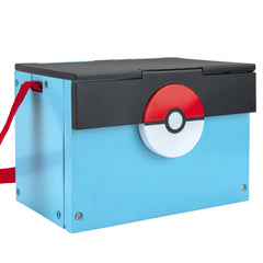 Pokémon Carry N Go Volcano Playset folds into a carry case for easy transport.