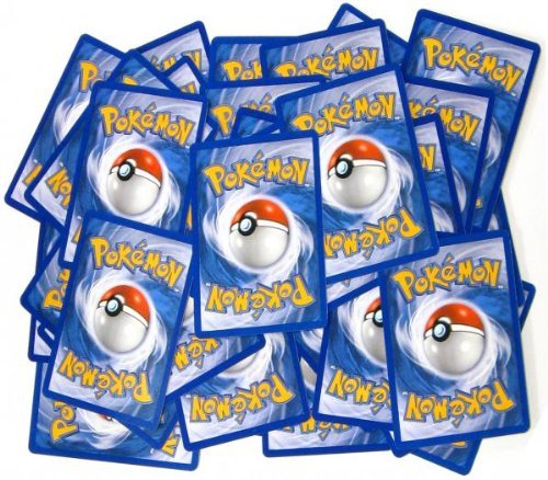 Pokemon Center 110 bulk collectible cards for party favors and Pokemon-themed fun