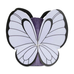 Pokémon Center Butterfree Sitting Cuties Plush textured polyester for soft, upright decor.