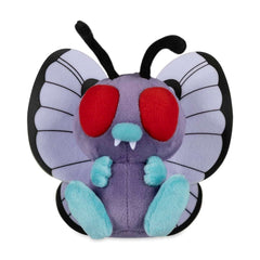 Pokémon Center Butterfree Sitting Cuties Plush weight helps sit upright on shelves.
