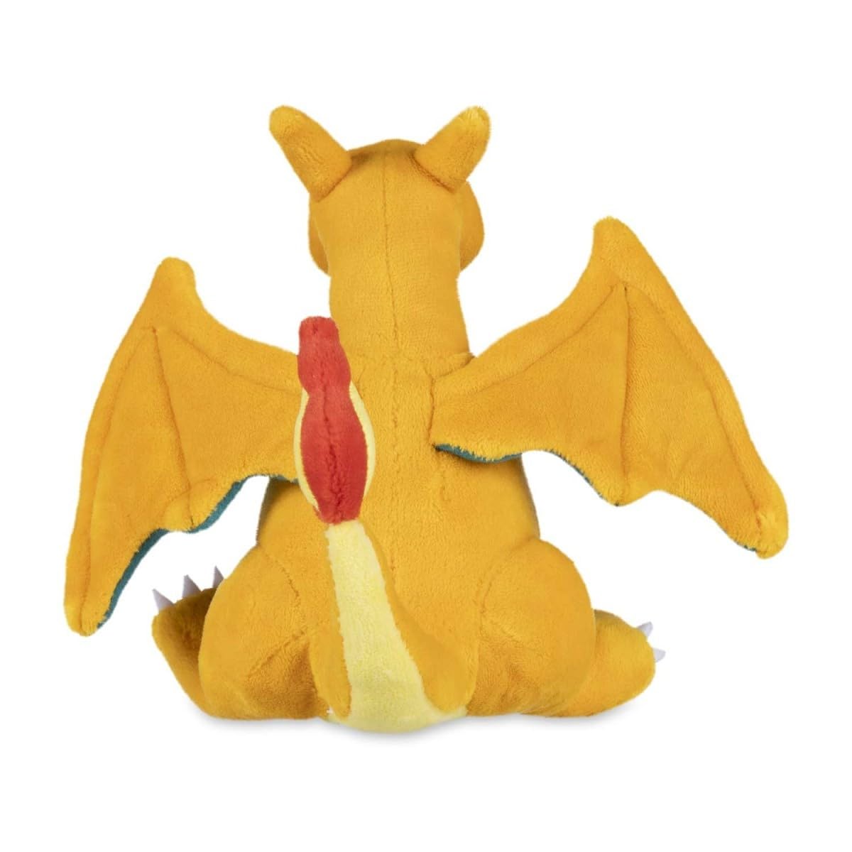Pokémon Center Charizard Sitting Cuties Plush close-up, soft materials for gentle play.