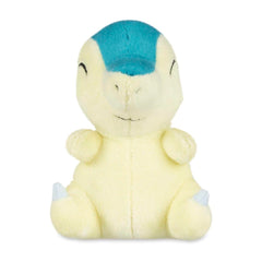 Pokémon Center Cyndaquil Sitting Cuties Plush side angle, ideal desk companion.