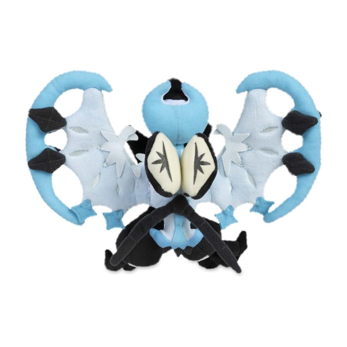 Pokémon Center Dawn Wings Necrozma plush care: hand-wash and dry flat.