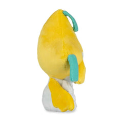 Pokémon Center Jirachi Sitting Cuties plush dimensions are 5.3 by 6.5 inches.