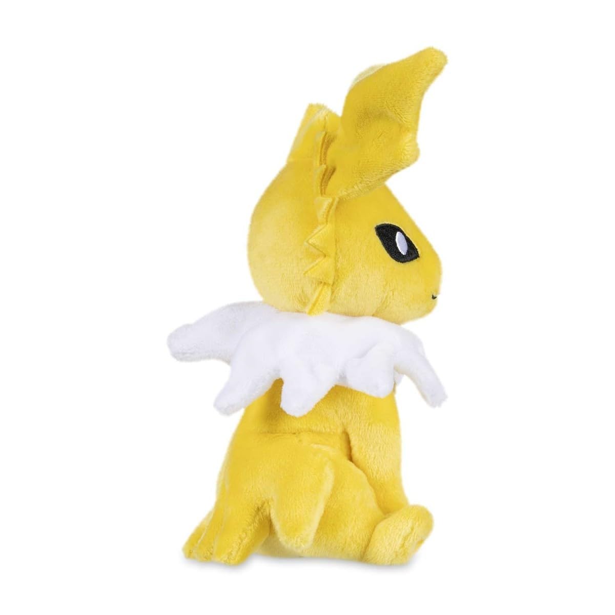 Pokémon Center Jolteon Sitting Cuties Plush stands 6 inches tall, a compact desk accent.