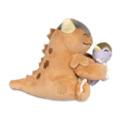 Embroidered Kangaskhan plush details highlighting charm and durability.