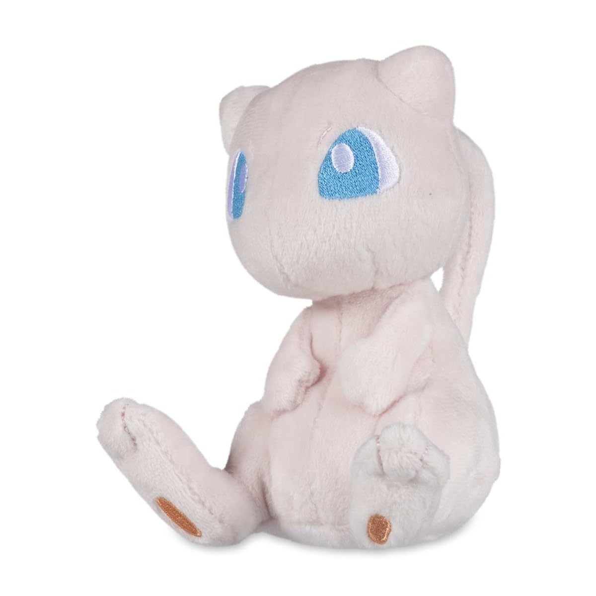 Pokemon Center Mew Sitting Cuties Plush front view showing upright pose and charm