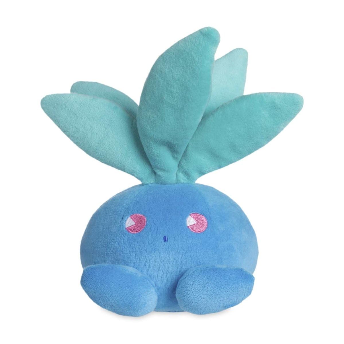 Oddish Soda Pop Plush side view highlighting candy-color palette and plush softness.